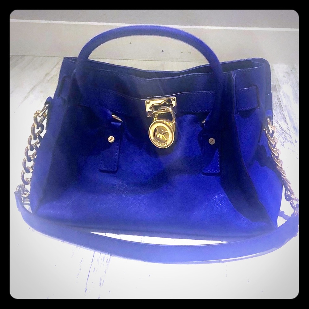 Beautiful blue Michael Kors bag